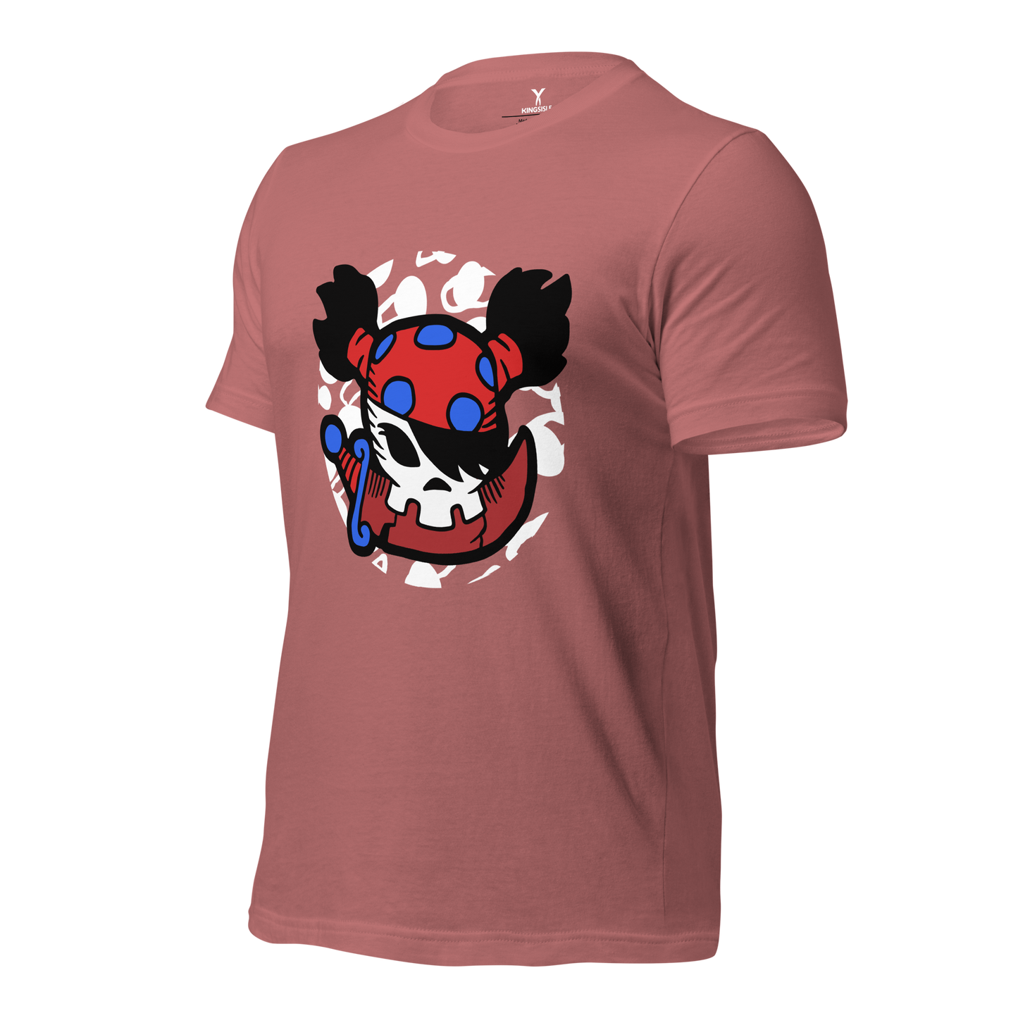 Pirate101-Buccaneer-Female-Skull-Unisex-Graphic-Shirt2-short-sleeve