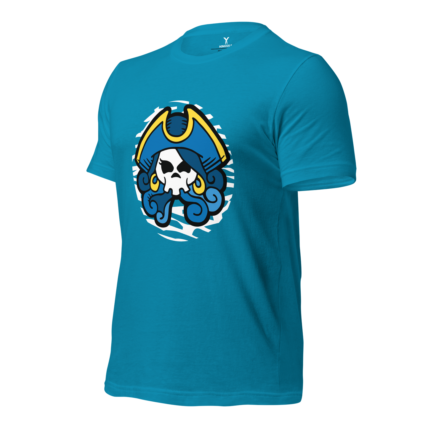 Pirate101-Privateer-Female-Skull-Unisex-Graphic-Shirt2-short-sleeve