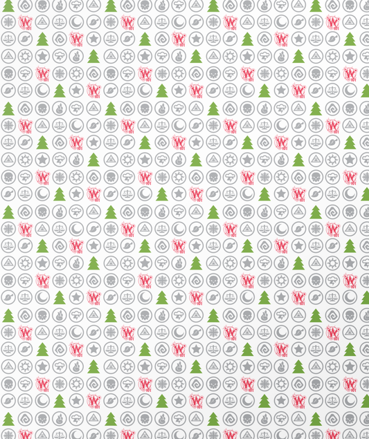 Wizard101 School Symbols Wrapping Paper