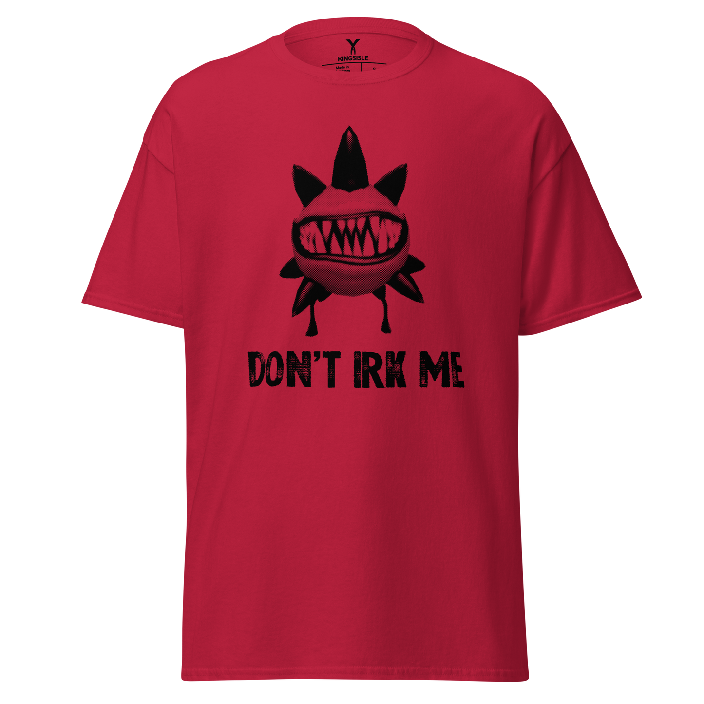 Wizard101-Don't-Irk-Me-Unisex-Graphic-Shirt2-short-sleeve-cardinal