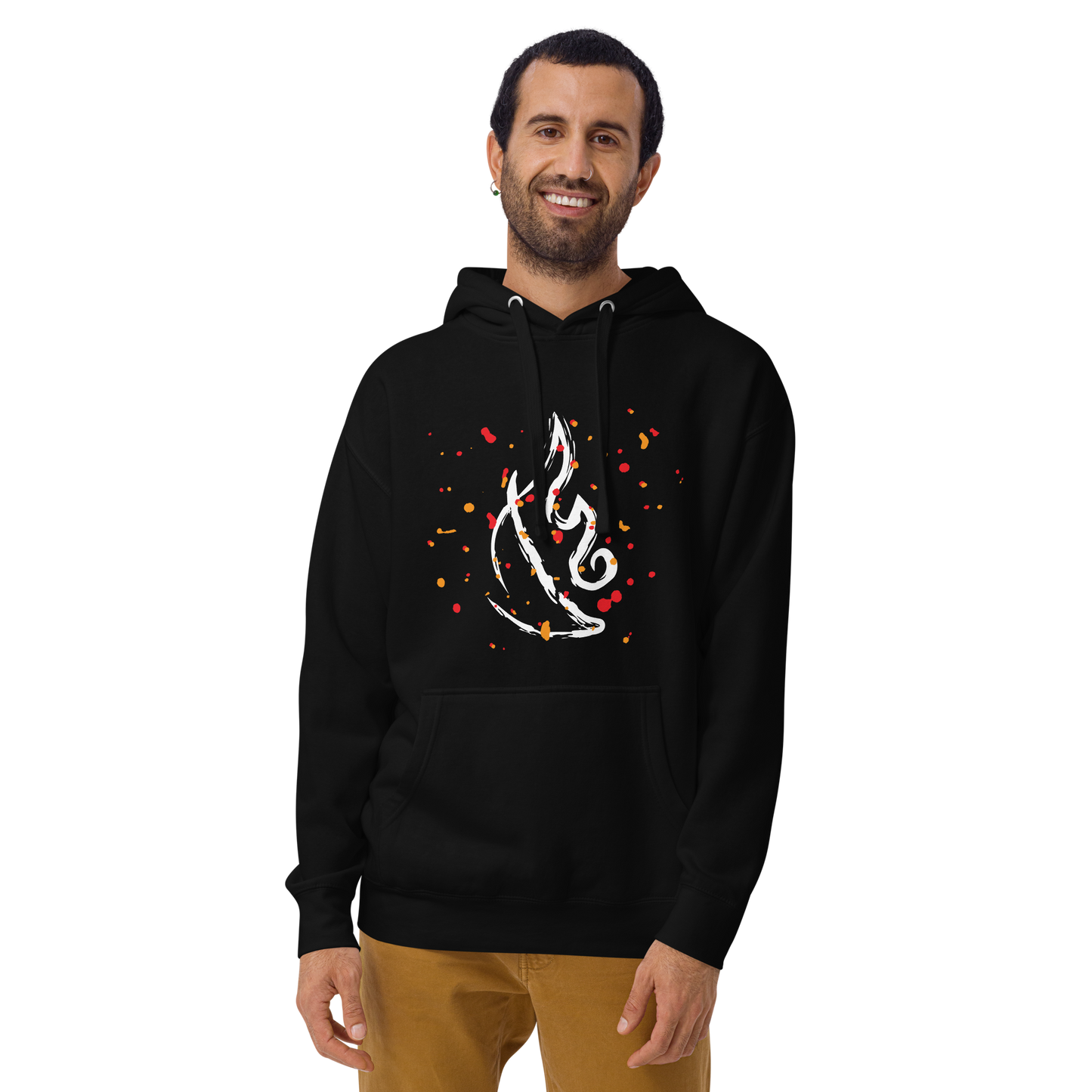 Wizard101-Fire-School-Hoodie3-Unisex-splatter-icon-black