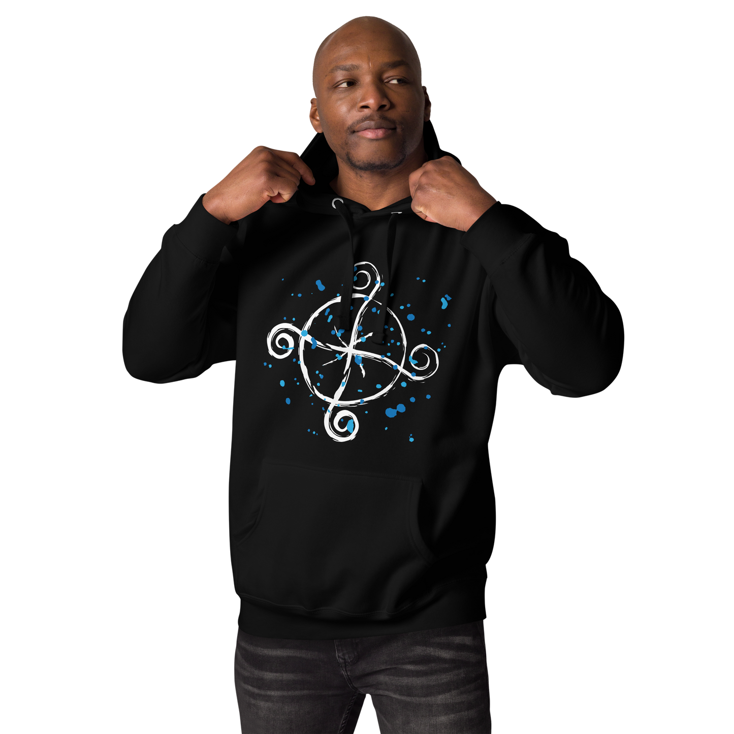 Wizard101-Ice-School-Hoodie2-Unisex-splatter-icon-black
