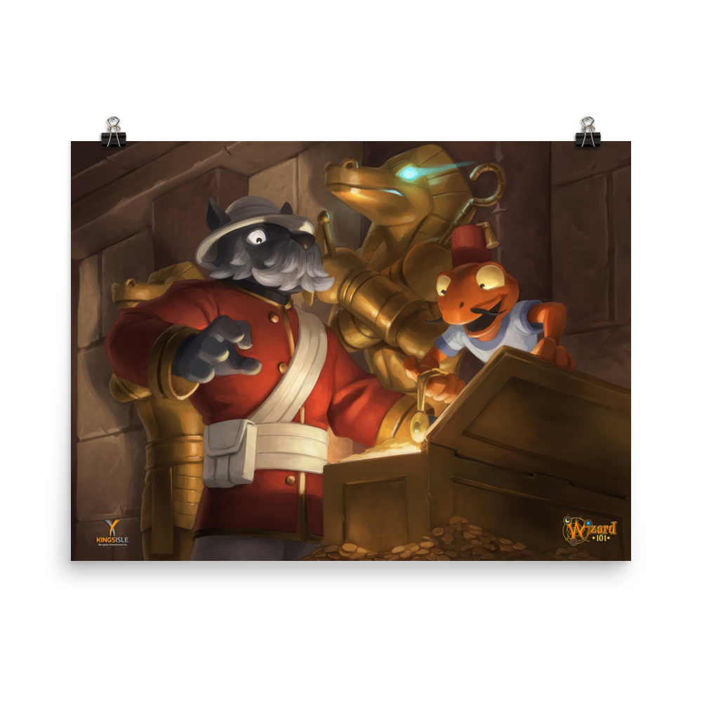 Wizard101-Krokotopia-Poster-18x24-Matte-paper-poster