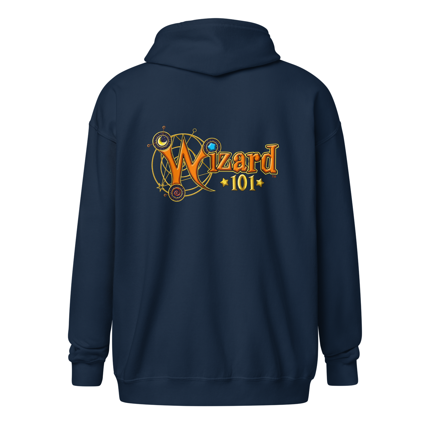 Wizard101-Logo-Zip-Unisex-Graphic-Hoodie-back