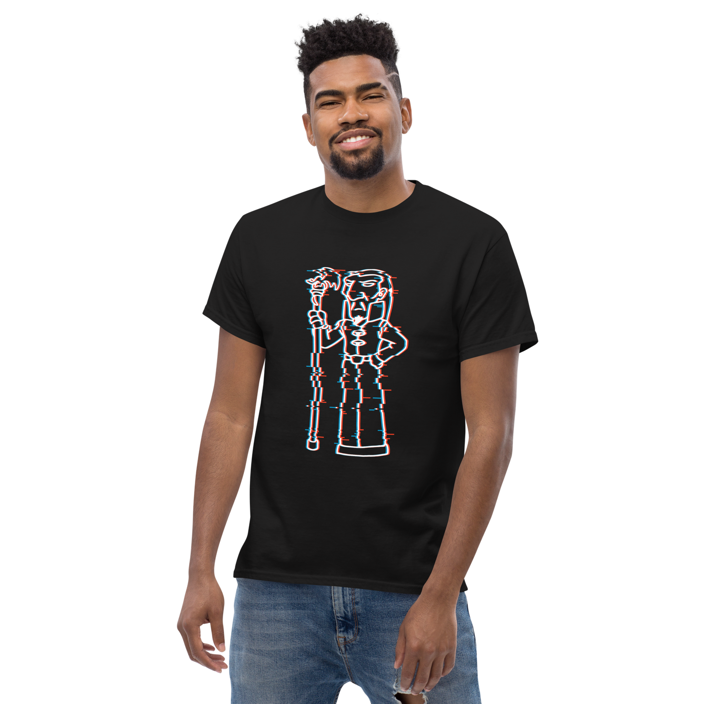 Wizard101-Malistaire-Glitch-Unisex-Graphic-Shirt2-black-short-sleeve