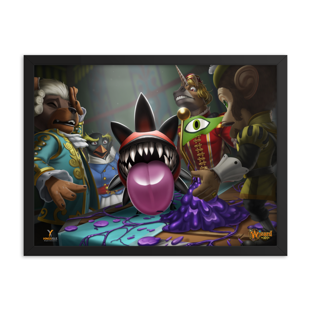 Wizard101-Novus-Irk-Poster-18x24-Matte-paper-poster-framed