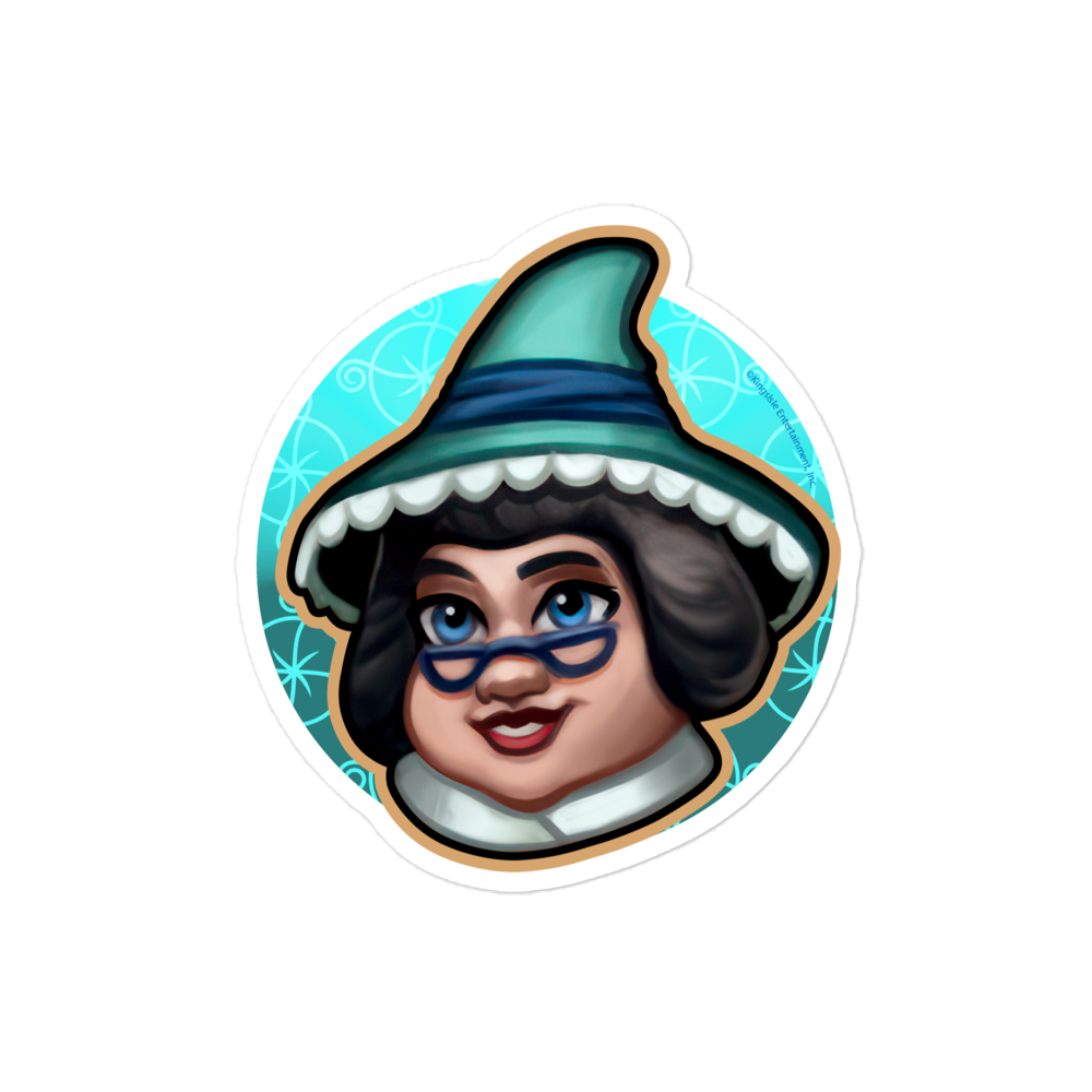 Wizard101-Professor-Greyrose-Sticker-ice-school-vinyl