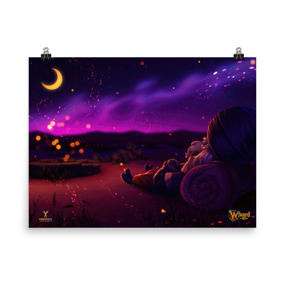 Wizard101-Wallaru-Sandiago-Dreaming-Poster-18x24-Matte-paper-poster