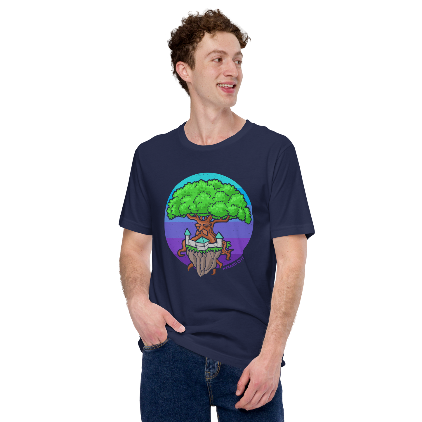 Wizard101-Wizard-City-Bubble-Unisex-Graphic-Shirt2-Bartleby-short-sleeve
