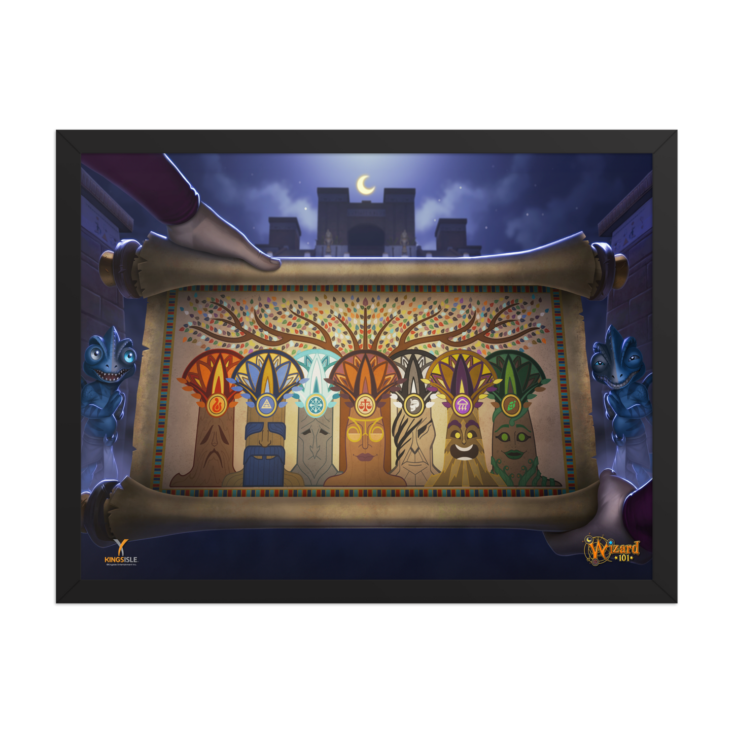 Wizard101 Selenopolis Poster