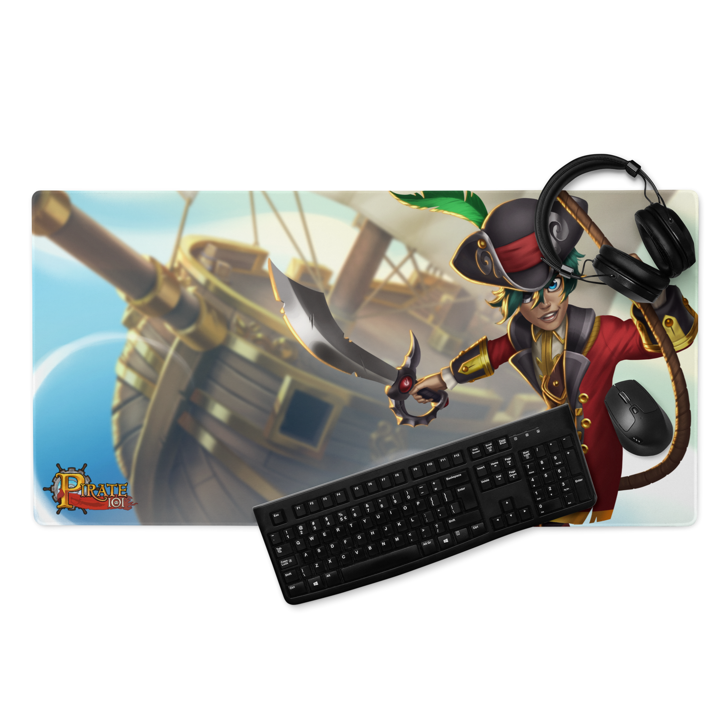 Pirate101 Swinging Pirate XL Mouse Pad
