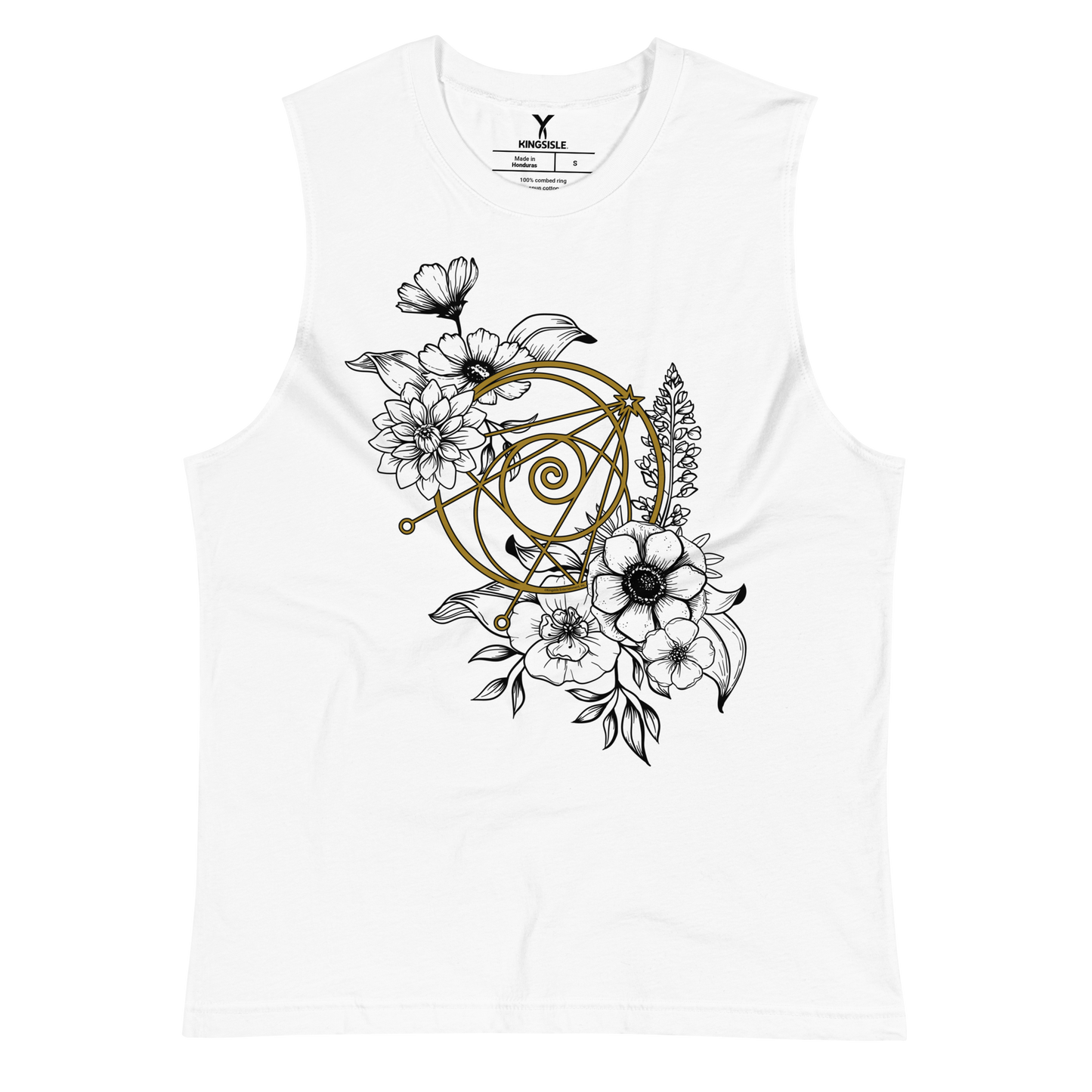 Wizard101 Floral Spiral Muscle Tank