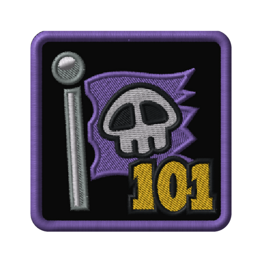 Pirate101 Desktop Icon Embroidered Patch