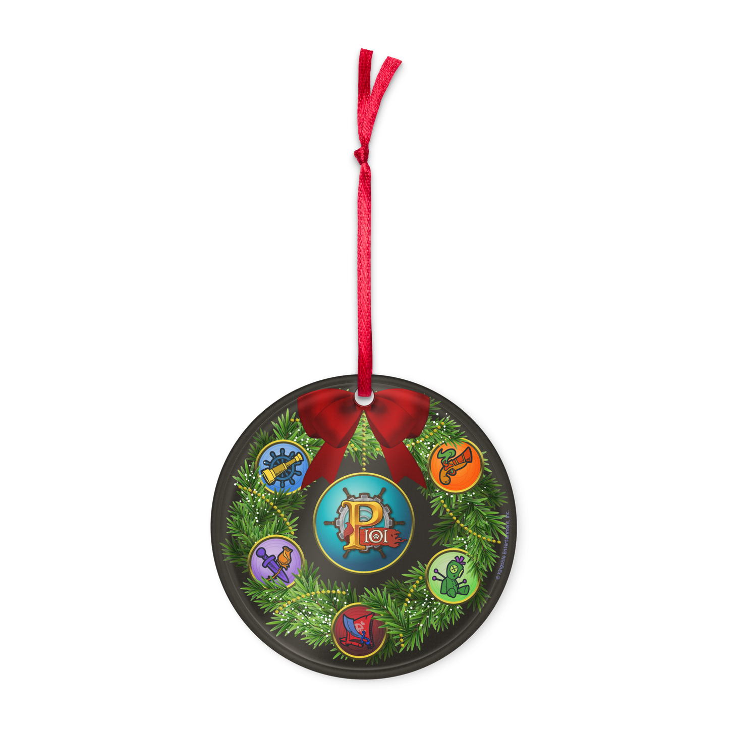 Pirate101 Yuletide Wreath Ornament