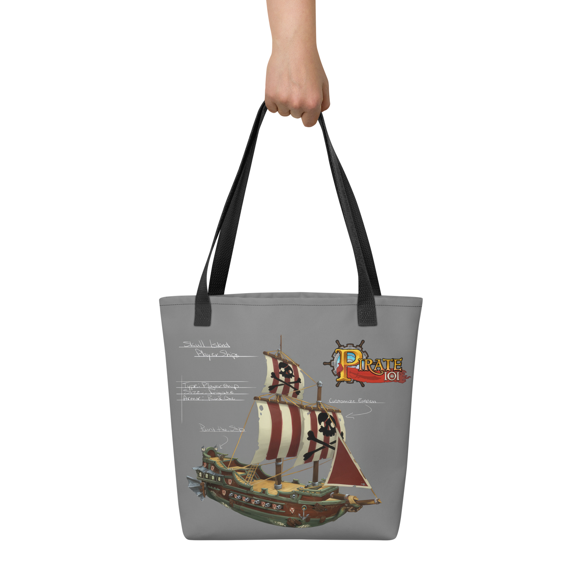 Pirate101-Pirate-Skull-Pirate-Ship-Concept-Art-all-over-print-tote-bag-15x15-2