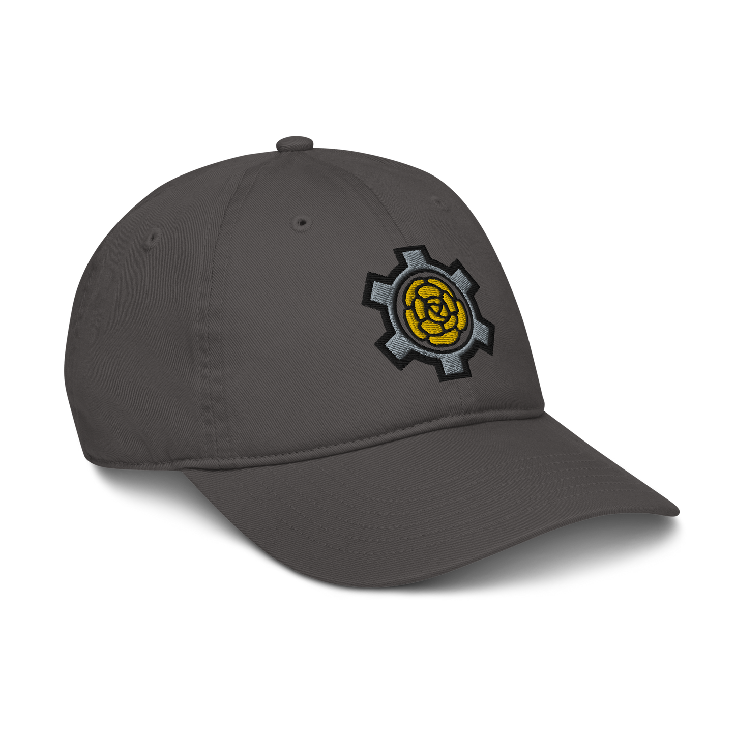 Pirate101-Pirate-Valencia-Icon-organic-baseball-cap-4-charcoal-side