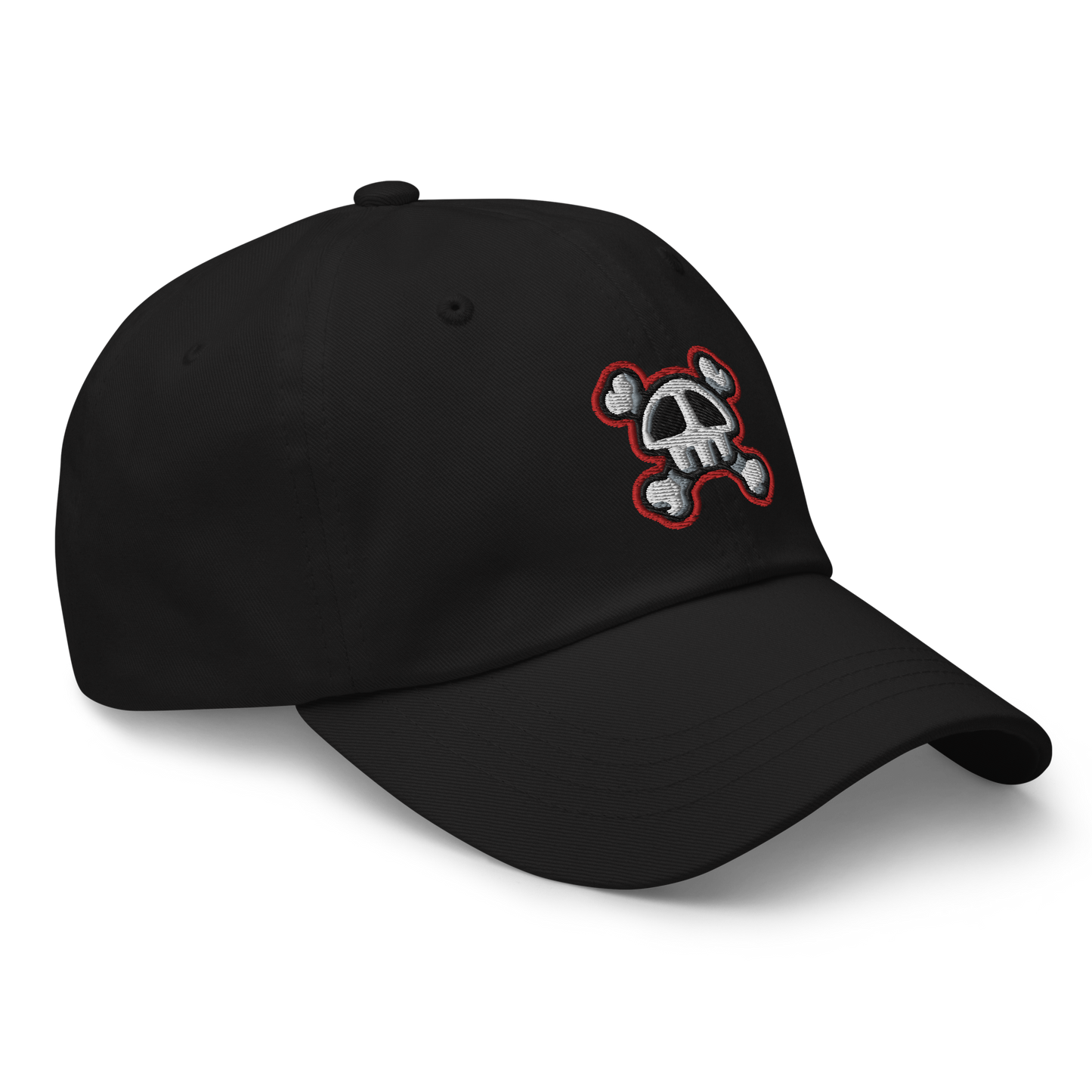 Pirate101-Skull-Island-Icon-Dad-Hat3-embroiderred-black-right
