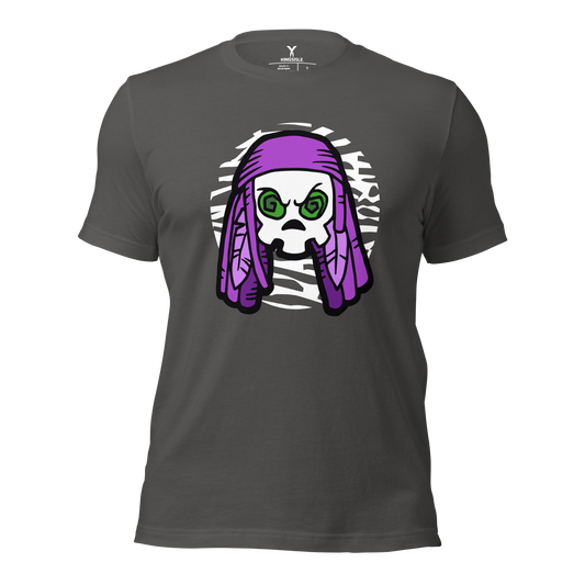 Pirate101-Witchdoctor-Male-Skull-Unisex-Graphic-Shirt-short-sleeve