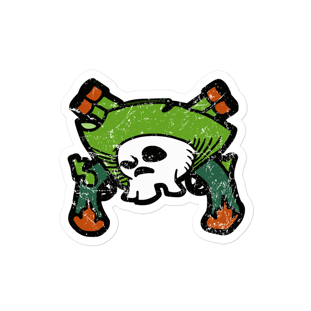 Pirate101-Worn-Musketeer-Male-Skull-Sticker-vinyl