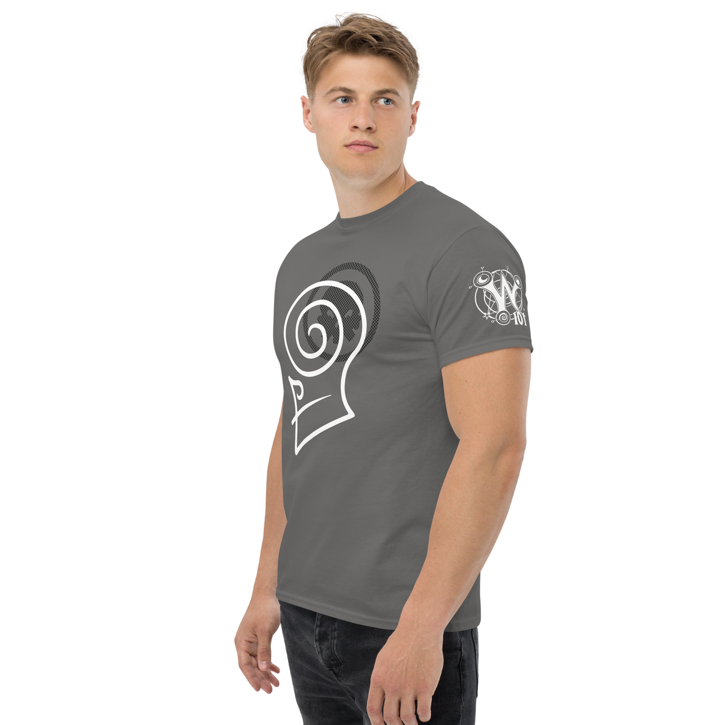 Wizard101-Death-school-Icon-Unisex-Graphic-Shirt3-grey-short-sleeve
