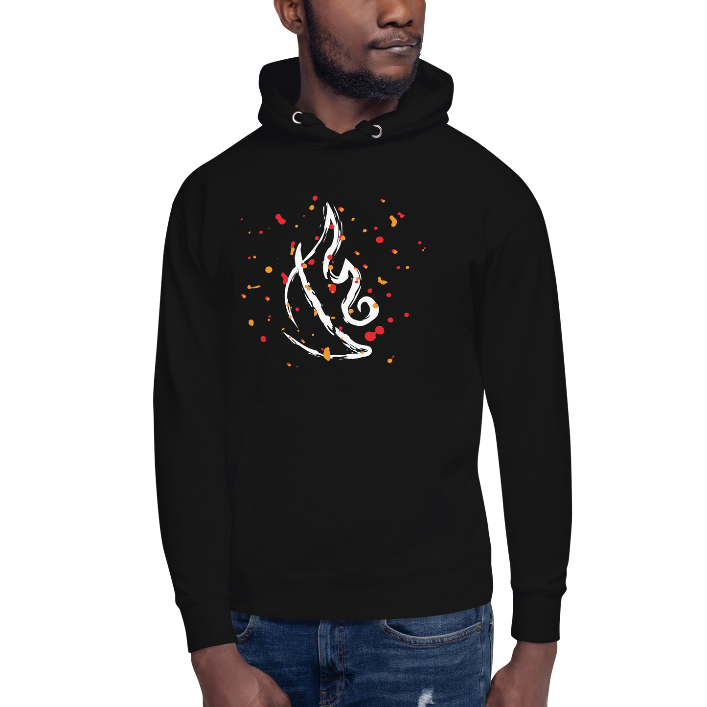 Wizard101-Fire-School-Hoodie2-Unisex-splatter-icon-black