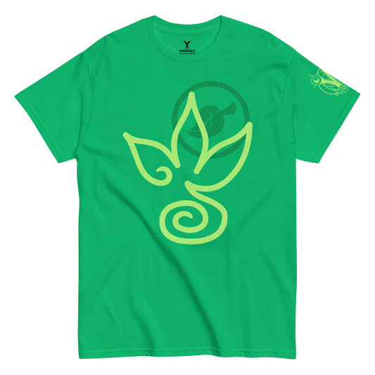 Wizard101-Life-school-Icon-Unisex-Graphic-Shirt-irish-green-short-sleeve