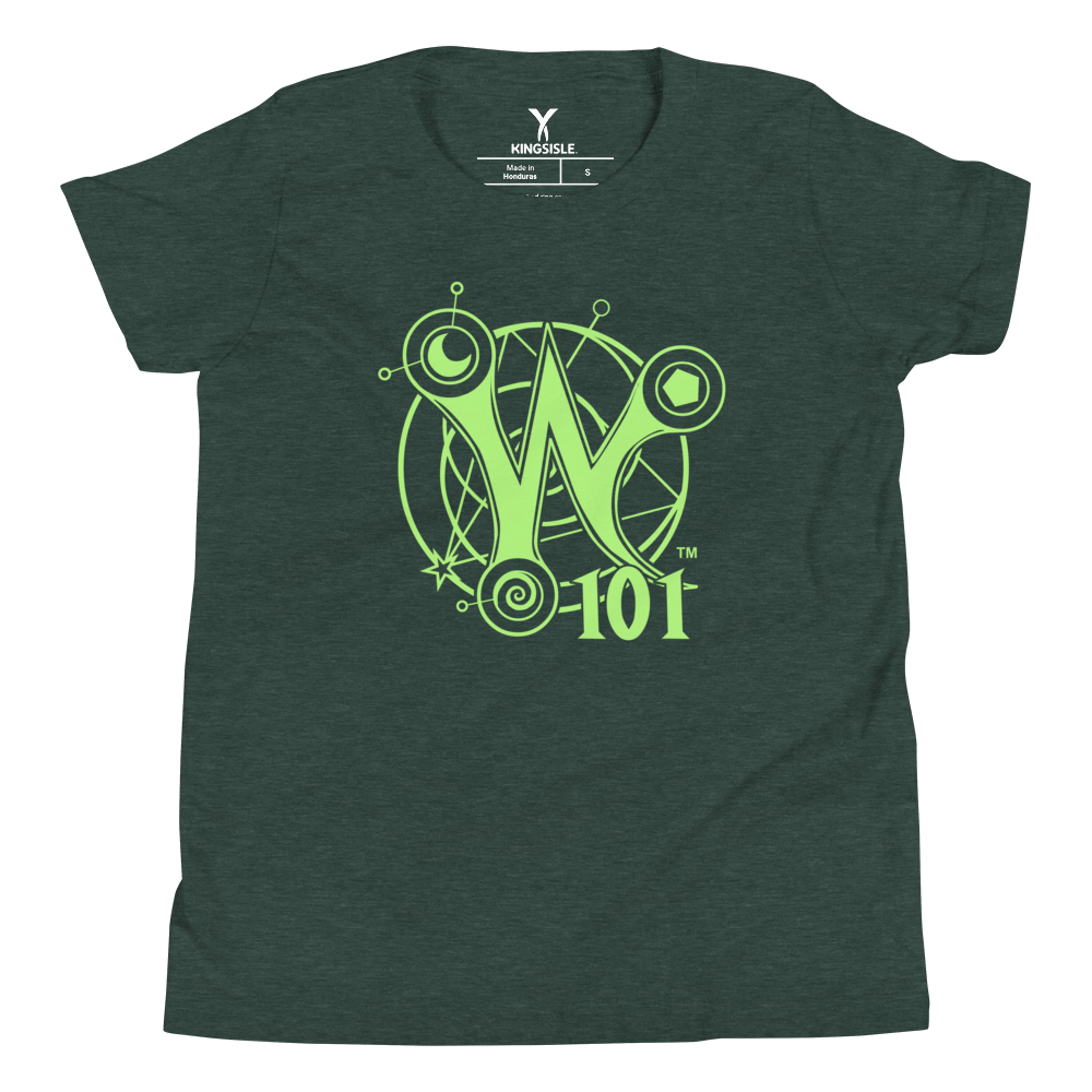 Wizard101-Logo-Youth-Graphic-Shirt-short-sleeve_HeatherForest