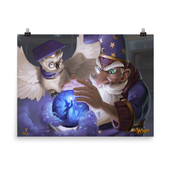Wizard101 Merle & Gamma Poster – KingsIsle Store