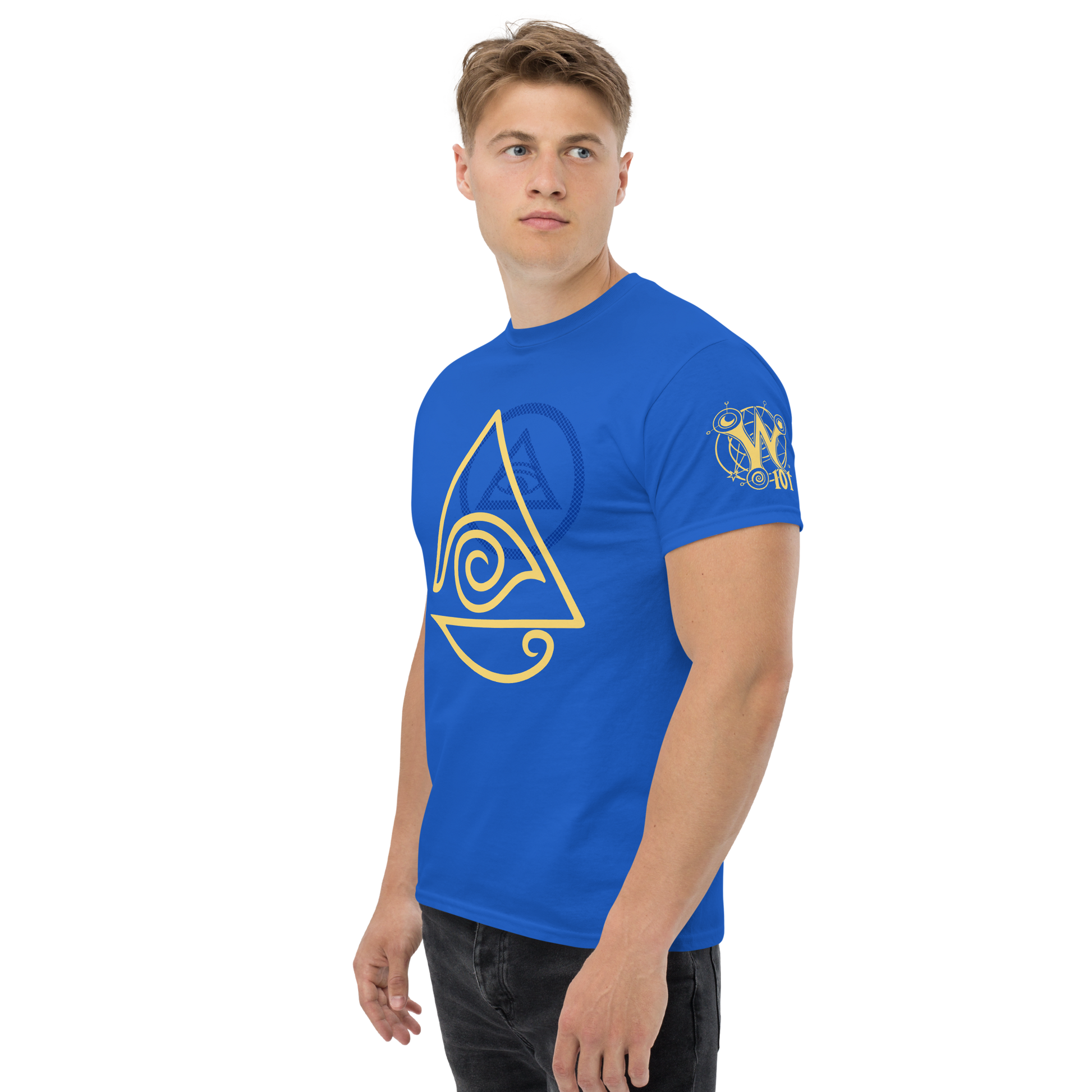 Wizard101-Myth-school-Icon-Unisex-Graphic-Shirt3-royal-short-sleeve
