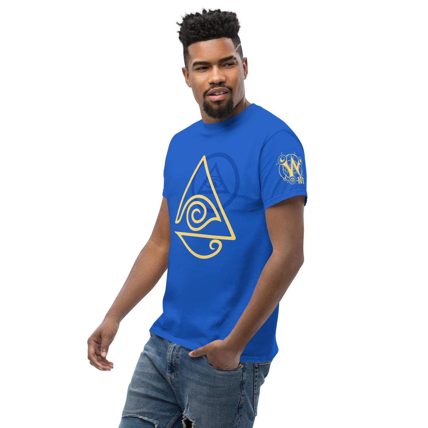 Wizard101-Myth-school-Icon-Unisex-Graphic-Shirt4-royal-short-sleeve