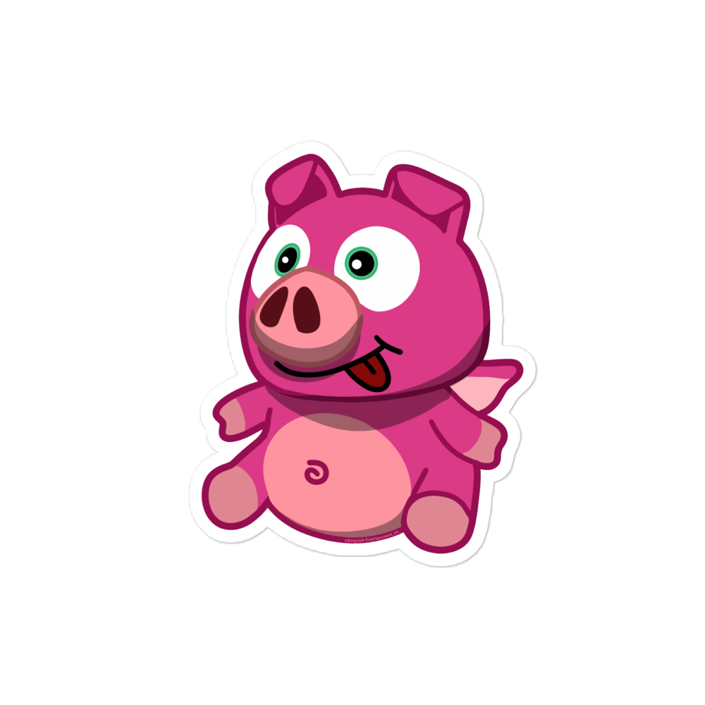 Wizard101-Piggle-Sticker-vinyl-pet