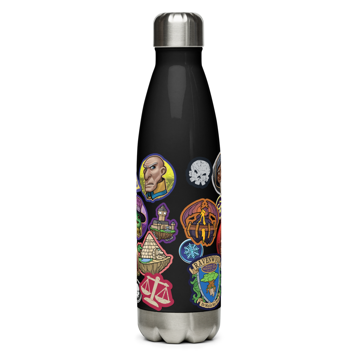 Wizard101-Stickers-Stainless-Steel-Water-Bottle2