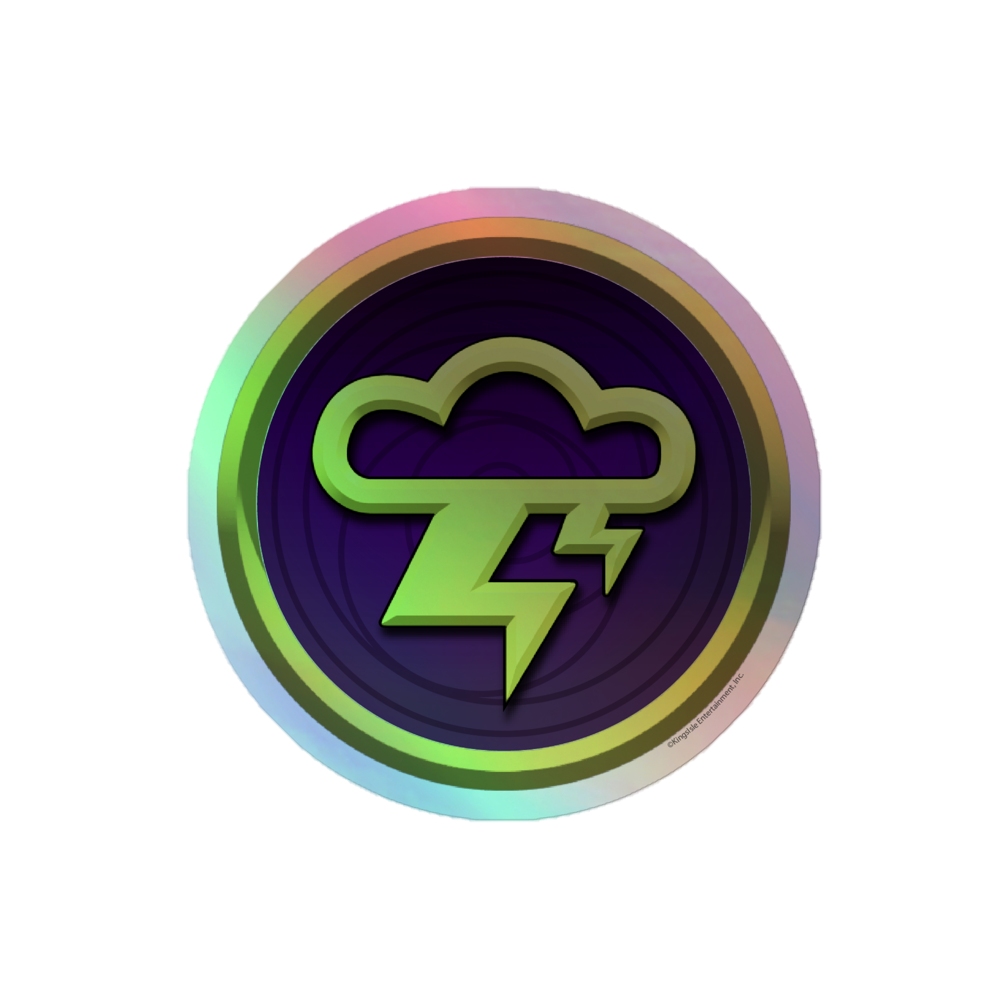 Wizard101 Storm School Symbol Holographic Sticker – KingsIsle Store