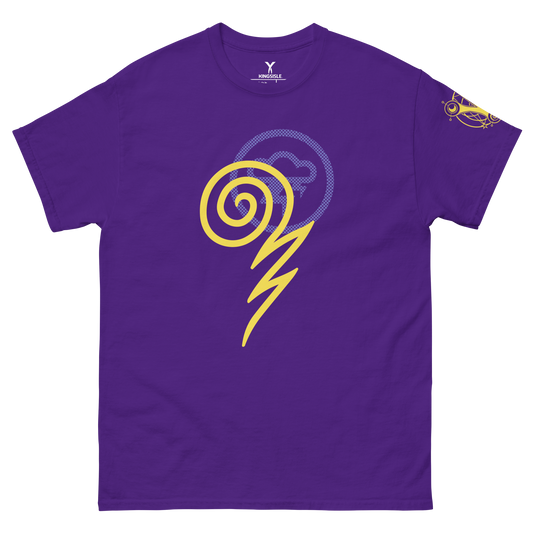 Wizard101-Storm-school-Icon-Unisex-Graphic-Shirt-purple-short-sleeve