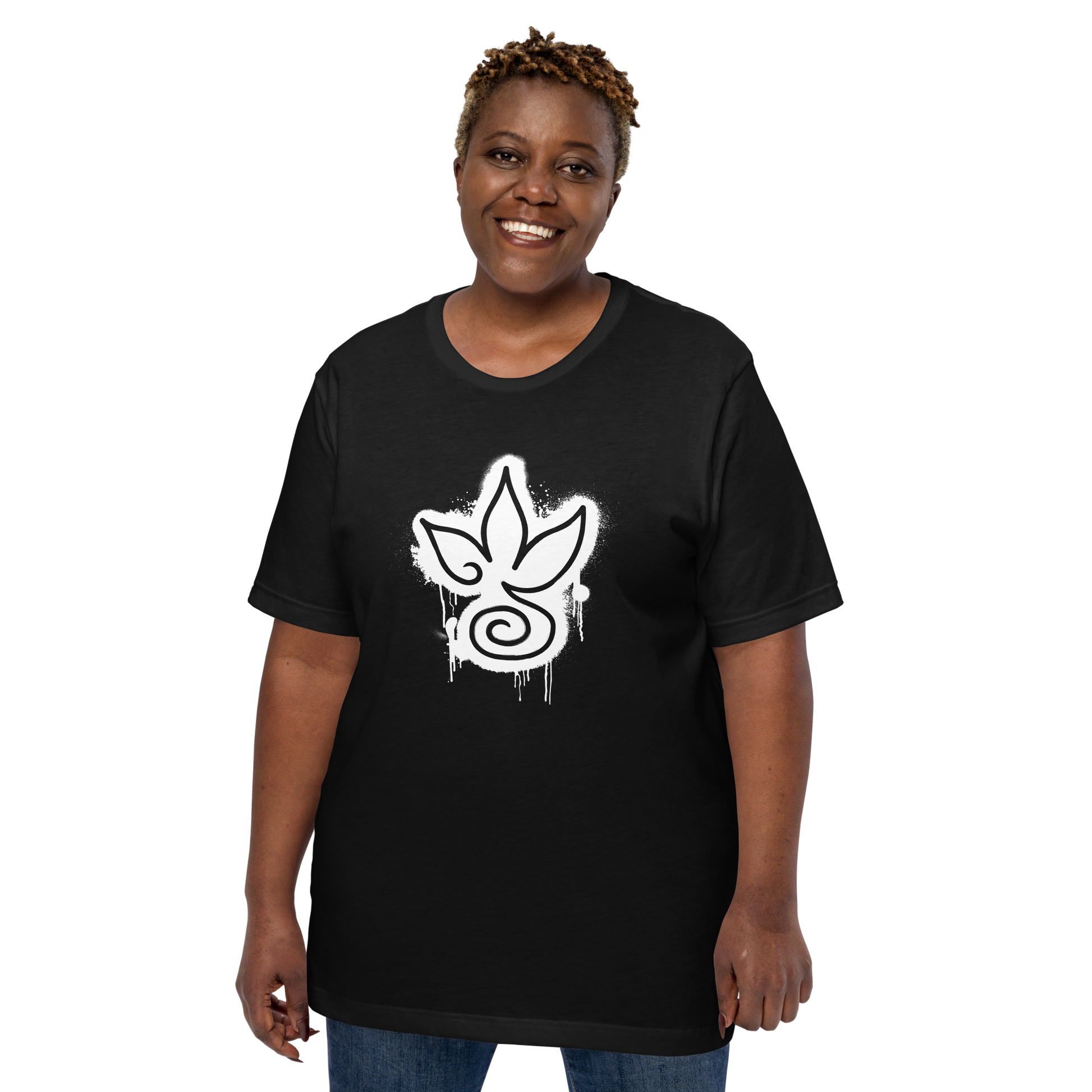 Wizard101-Wizard-SprayPaint-Logo-Unisex-Graphic-Shirt-Life2-short-sleeve-black