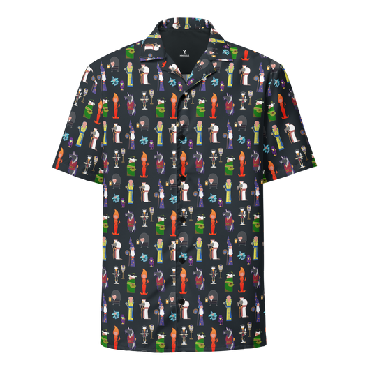 Wizard101-Wizard-all-over-print-unisex-button-shirt1-Simplified-Instructors-front