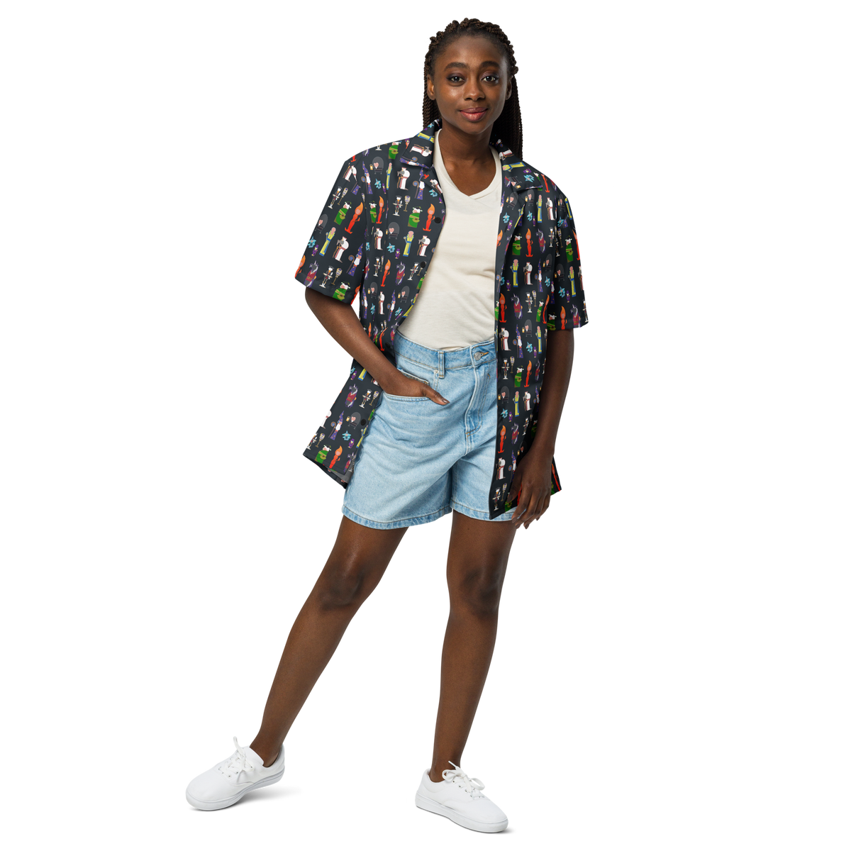 Wizard101 Iconic Instructors Button-Up Shirt – KingsIsle Store