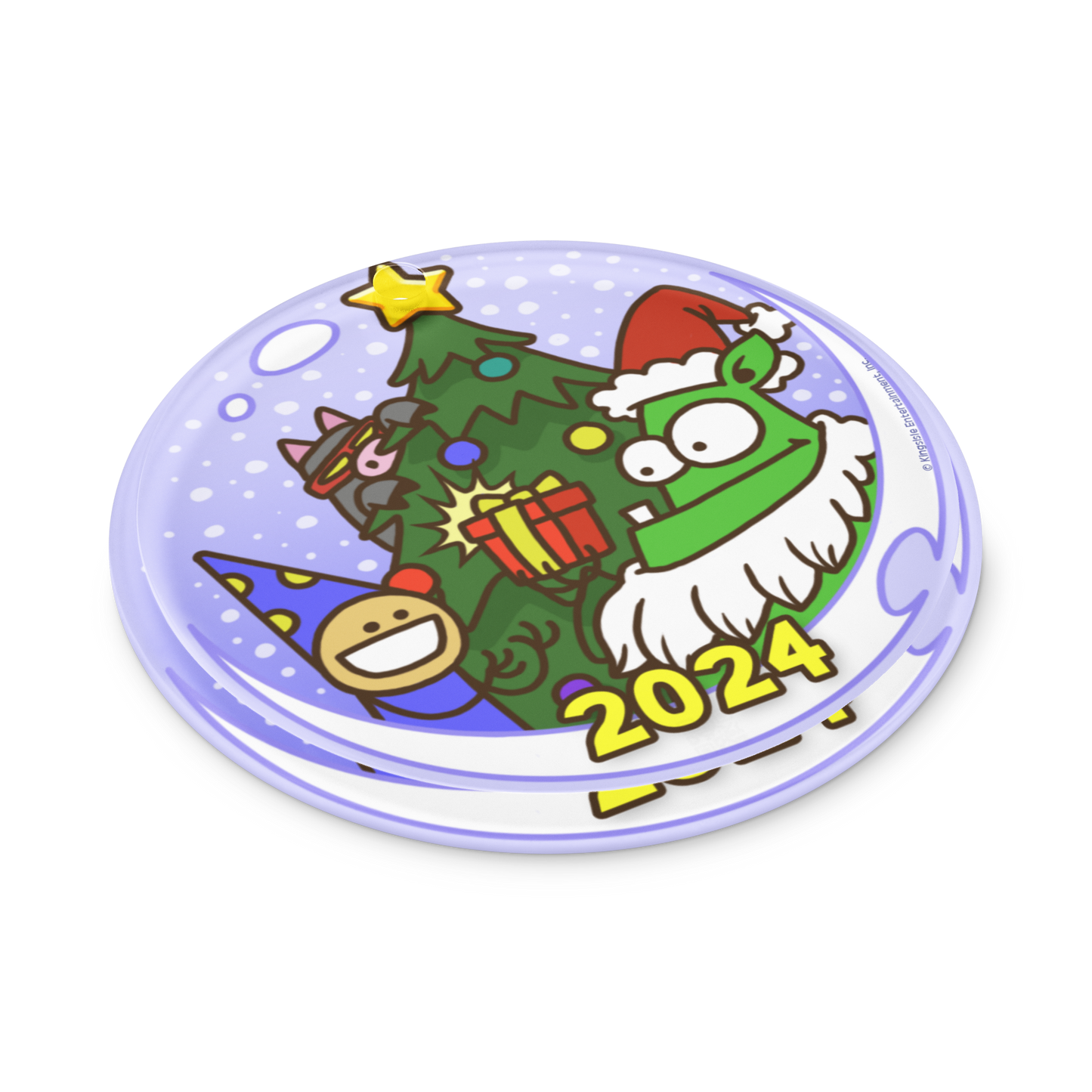 Wizard101 Yuletide 2024 Doodle Ornament