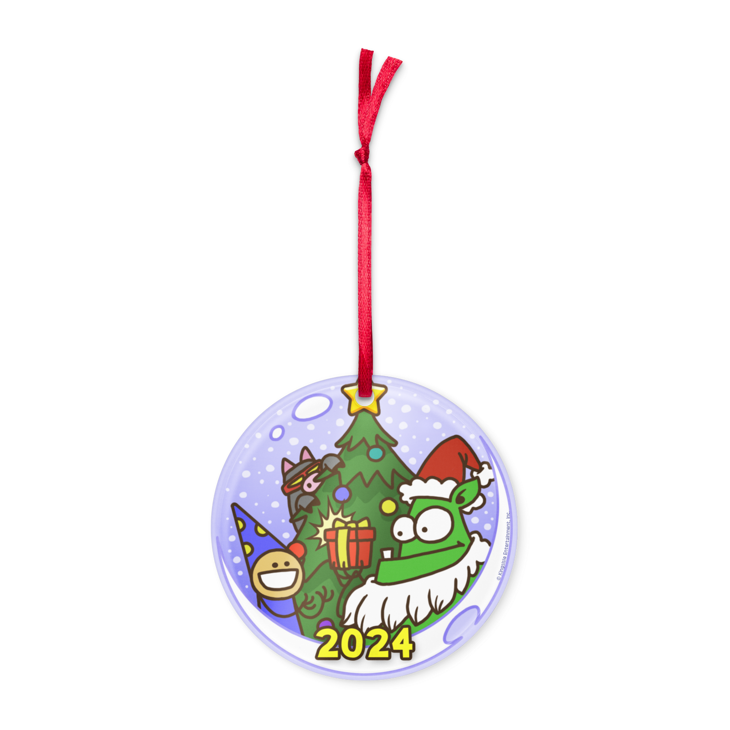 Wizard101 Yuletide 2024 Doodle Ornament