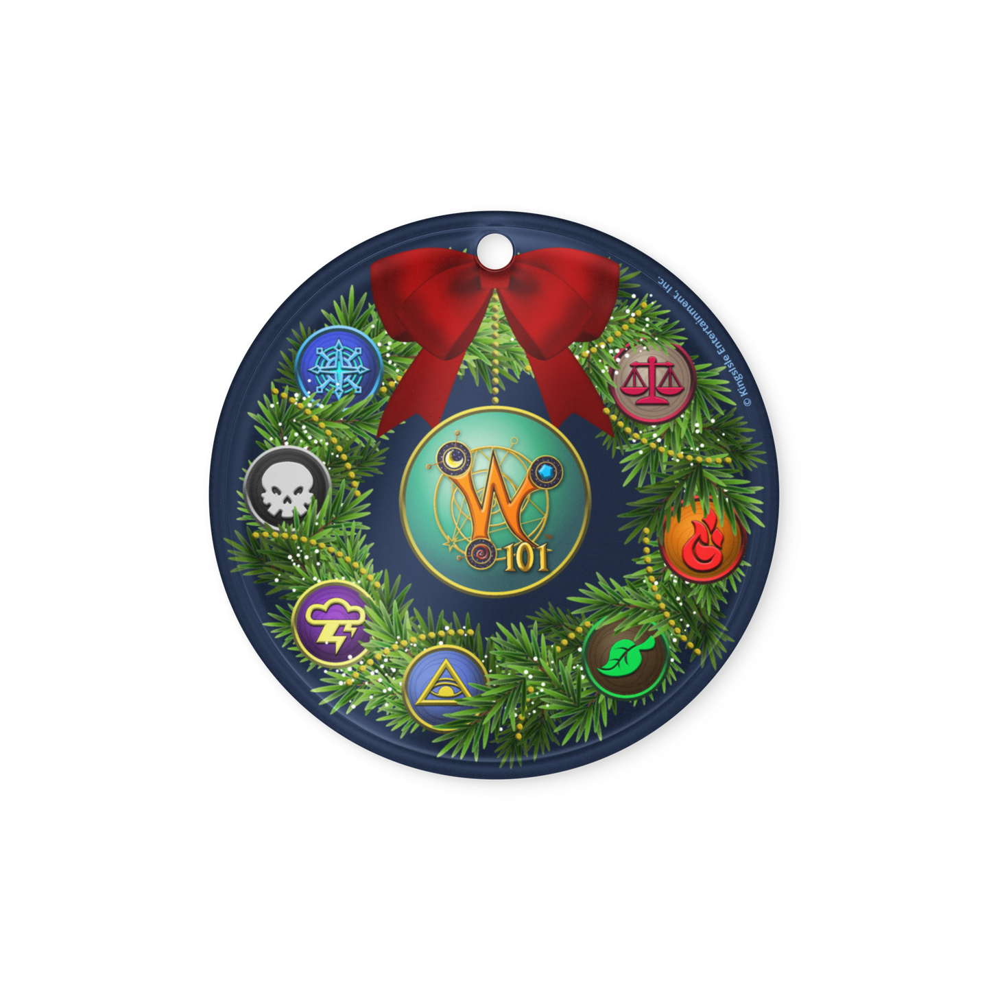 Wizard101 Yuletide Wreath Ornament