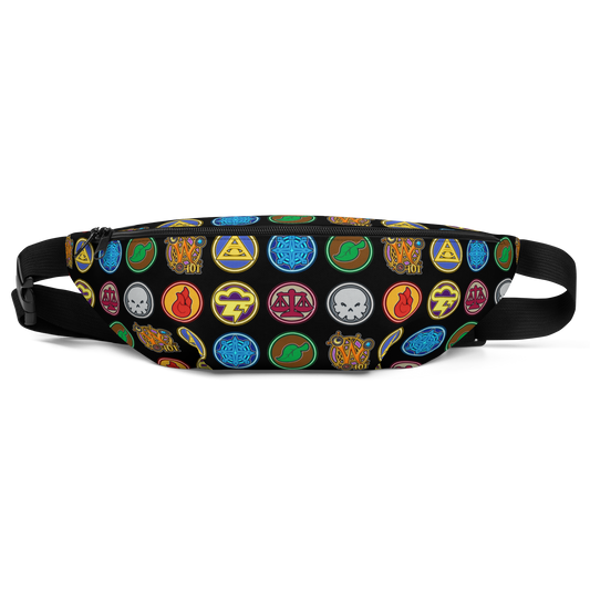 Wizard101 School Symbols Fanny Pack