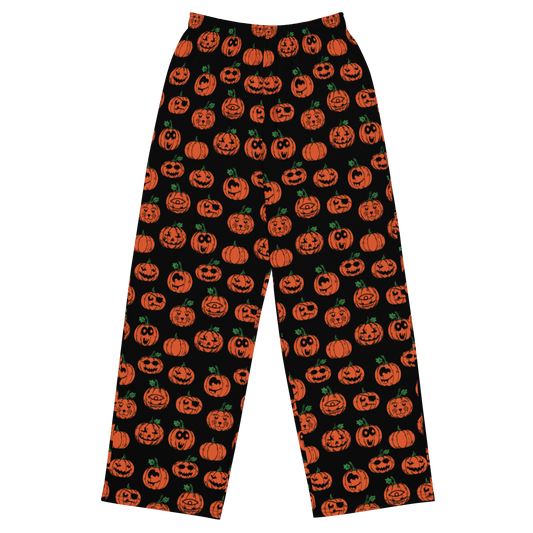 Wizard101 Pumpkin Masks Pajama Pants