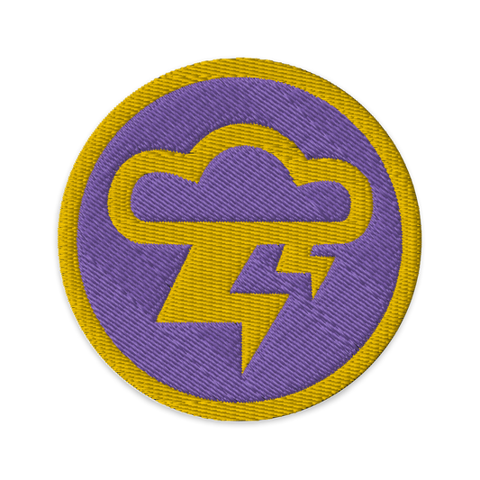 Wizard101 Storm School Embroidered Patch