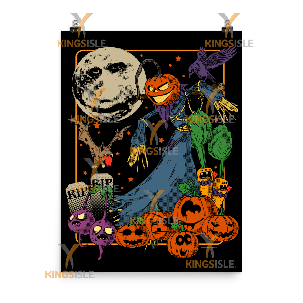 Wizard101 Harvest Lord Vintage Poster