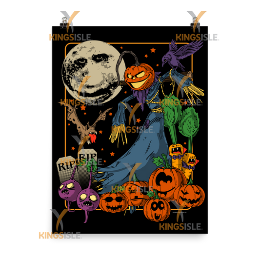 Wizard101 Harvest Lord Vintage Poster