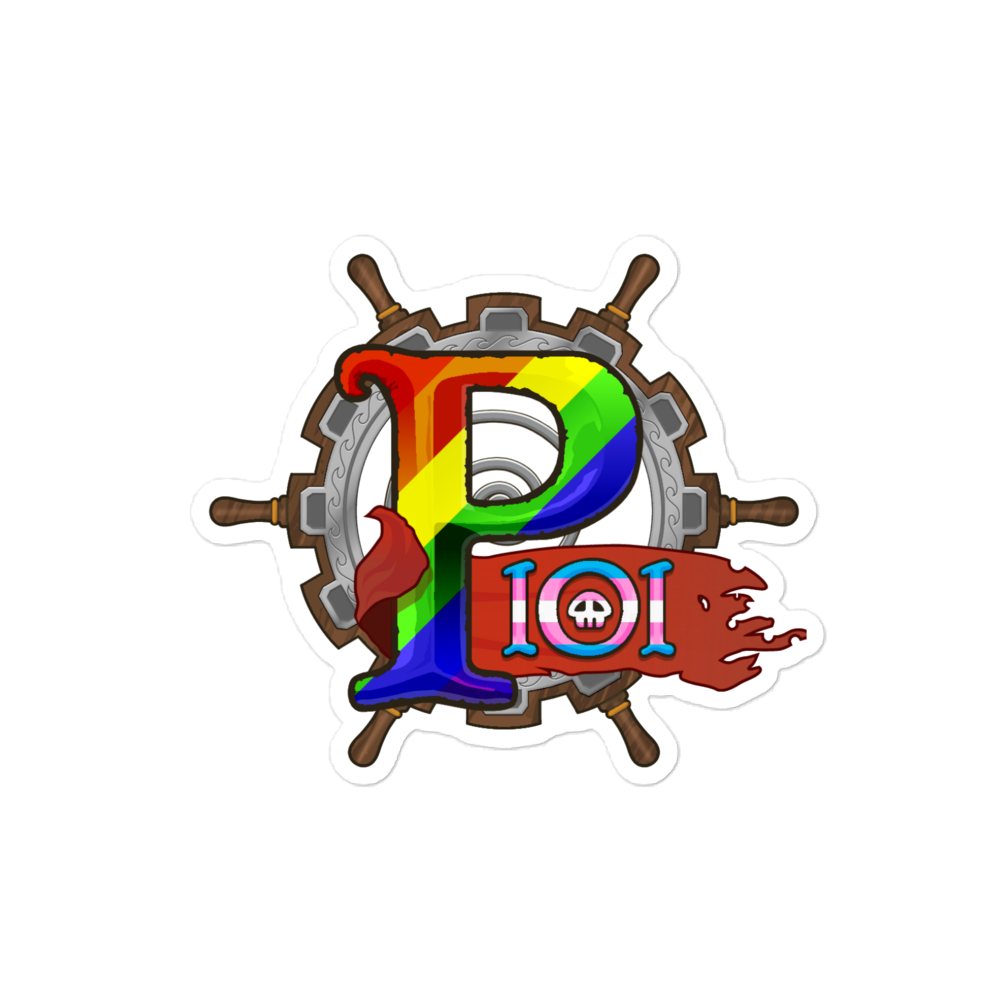 Pirate101 Pride Icon Sticker