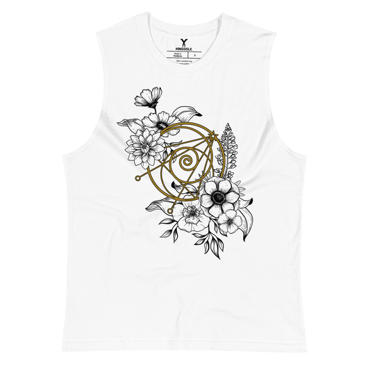 Wizard101 Floral Spiral Muscle Tank